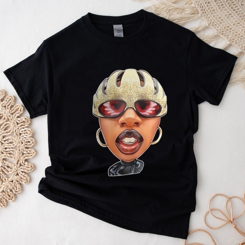 Missy Elliott 2024 Tour Music Fan Unisex Retro Graphic T-Shirt